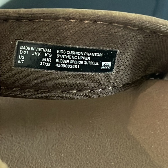 Womens Reef Flip Flop Sandals in Tan Brown - Picture 6 of 7